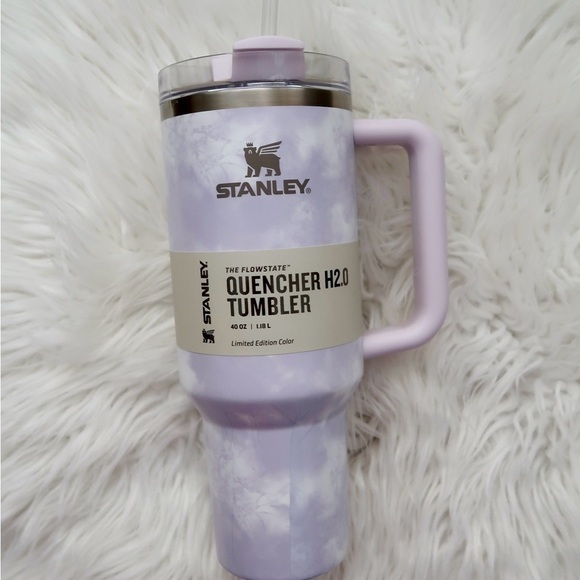Stanley 40 oz. Adventure Quencher H2.O Flowstate Tumbler Wisteria Tie Dye - Picture 1 of 3